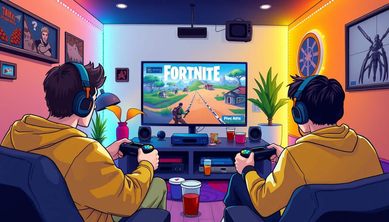 kann man fortnite zu zweit spielen auf einer konsole