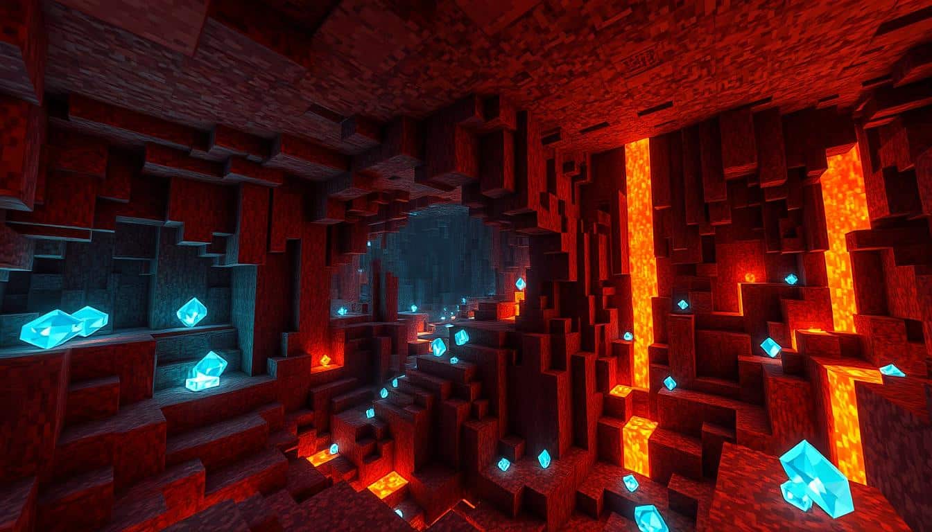 auf welcher höhe findet man diamanten in minecraft